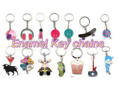 Portez votre personnalité avec vous partout - émaillez Keychains