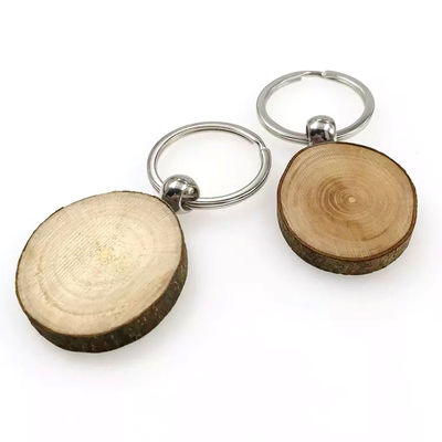 Chaîne principale simple Handcrafted de grume gravant écologique et rustique naturels