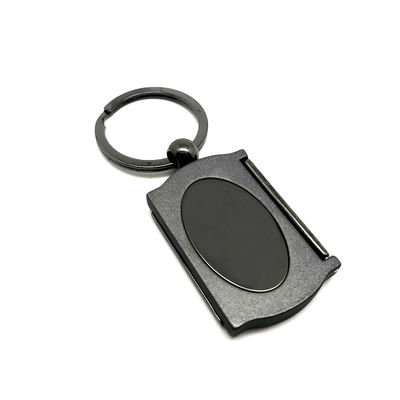 Porte-clés métallique à logo personnalisé disponible avec option de paiement TT