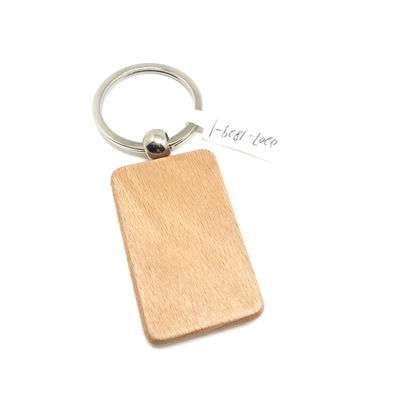 Chaîne de clés en bois personnalisée écologique gravure cadeau personnalisable en bois naturel