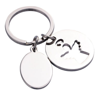 Porte-clés de luxe personnalisé avec logo personnalisé en forme de photo couleurs disponibles