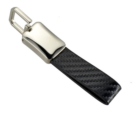 Des porte-clés en cuir de style classique avec porte-clés personnalisé et motif personnalisé