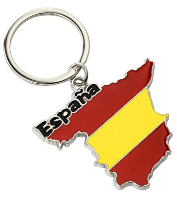 Campagne de cadeaux souvenirs personnalisés : Porte-clés en métal mignon avec logo émaillé et durabilité garantie