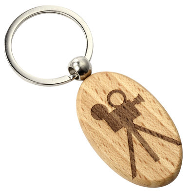 2-10 mm d'épaisseur porte-clés en bois gravé combinaison parfaite de style et de nature