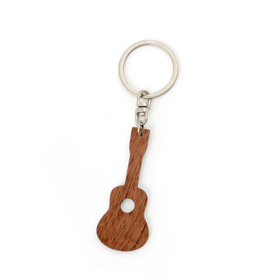 La chaîne principale de guitare en bois de noix de style de cru a gravé - durable et élégant