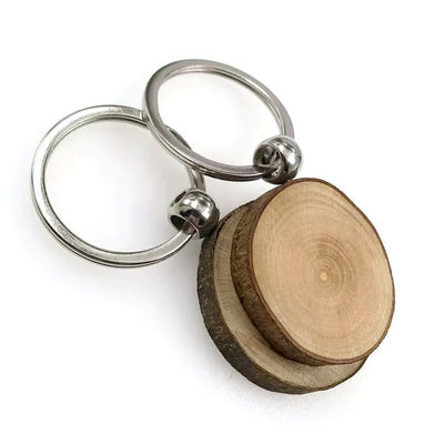 Chaîne principale simple Handcrafted de grume gravant écologique et rustique naturels