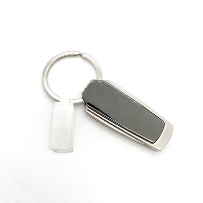 Porteur de porte-clés en métal noir pour pistolet polybag individuel