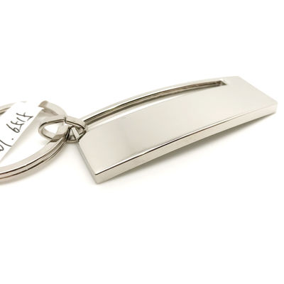 Porte-clés en alliage de zinc disponible pour la personnalisation