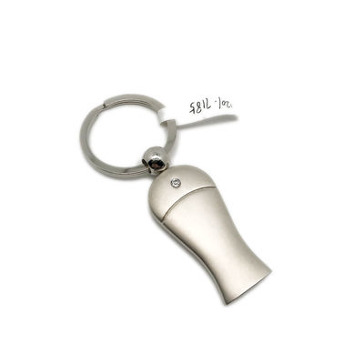 Des porte-clés en vrac personnalisables en argent avec OEM/ODM disponibles