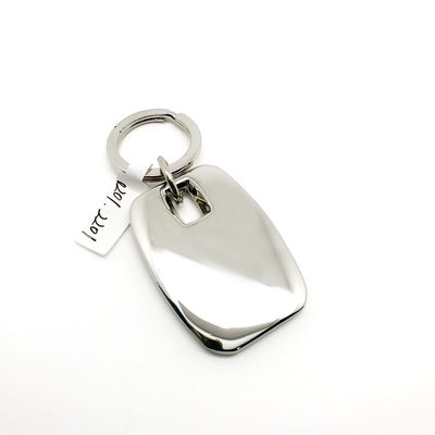 Porte-clés en alliage de zinc avec logo personnalisé comme photo de