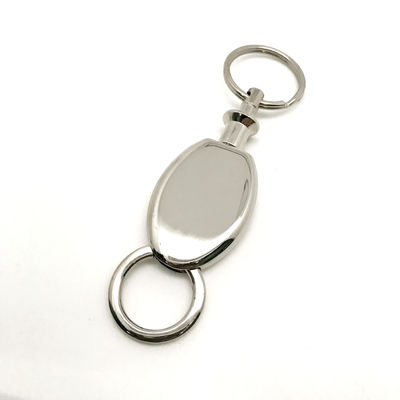 Chaîne de clés rétractable avec Siliver OEM/ODM disponible pour votre satisfaction