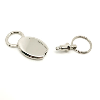 Chaîne de clés rétractable avec Siliver OEM/ODM disponible pour votre satisfaction