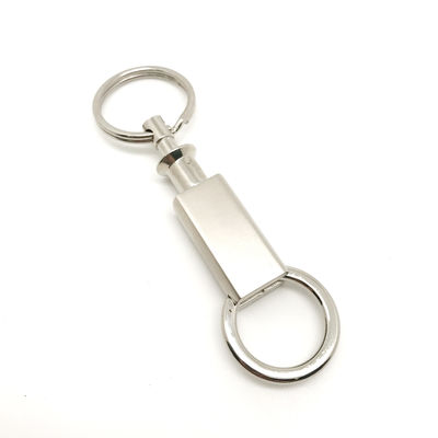 Meilleur porte-clés rétractable avec porte-clés métallique en alliage de zinc