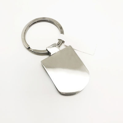 Porte-clés métallique en argent élégant Durable et durable