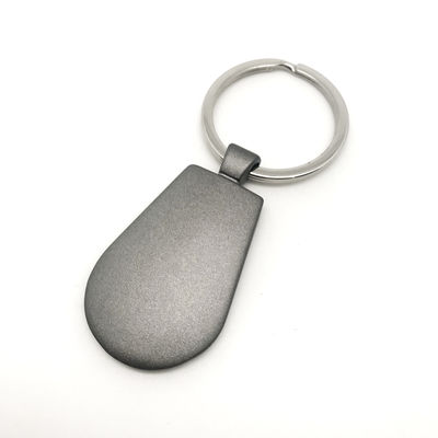 Porte-clés en métal en argent personnalisé pour vos besoins
