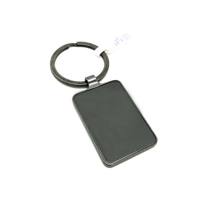 Logo personnalisé Porte-clés en métal à pistolet noir pour les ventes élevées