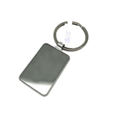 Logo personnalisé Porte-clés en métal à pistolet noir pour les ventes élevées