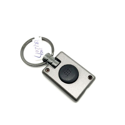 Porte-clés comme porte-clés photo métallique OEM/ODM disponible