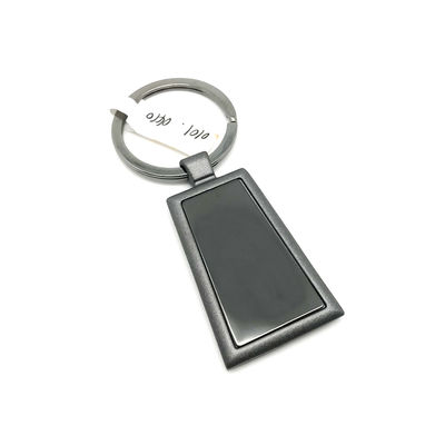 Polybag individuel Package porte-clés métallique avec gravure de logo personnalisé