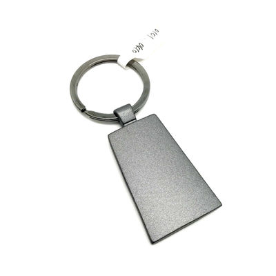 Polybag individuel Package porte-clés métallique avec gravure de logo personnalisé