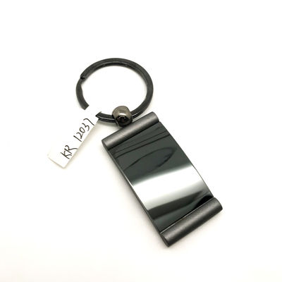 Disponible porte-clés en alliage de zinc métallique pour les cadeaux de salon