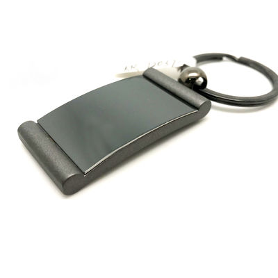 Disponible porte-clés en alliage de zinc métallique pour les cadeaux de salon