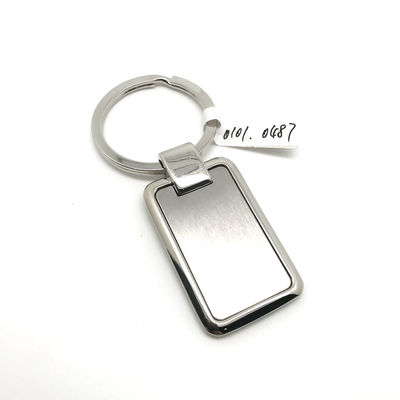 Logo personnalisé Disponible porte-clés métallique avec et TT Délai de paiement
