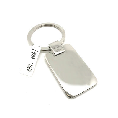 Logo personnalisé Disponible porte-clés métallique avec et TT Délai de paiement