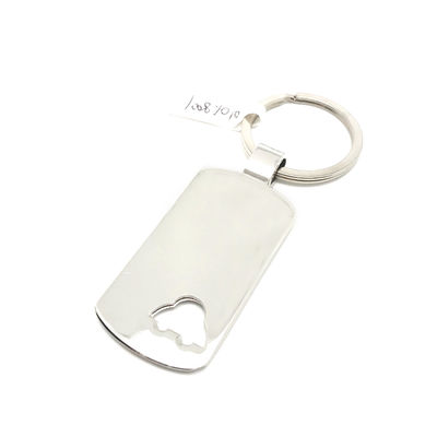 Disponible porte-clés en métal comme photo durable
