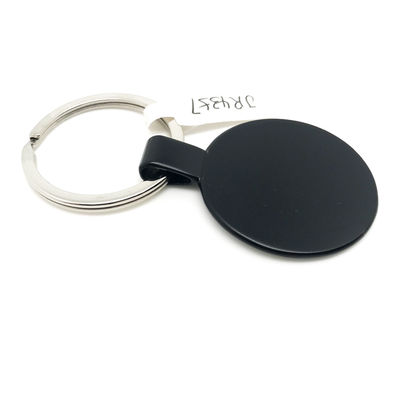Porte-clés métallique personnalisable avec alliage de zinc pour OEM/ODM