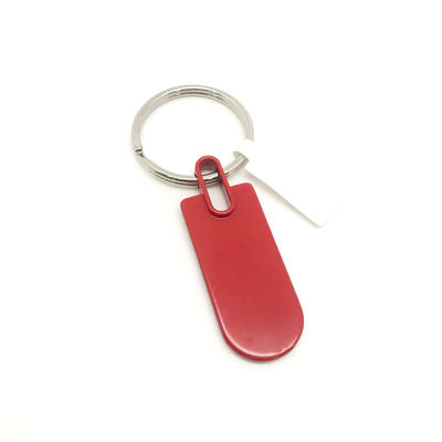 19g porte-clés métallique porte-clés métallique Logo Photo Shape