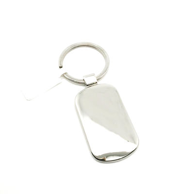 Porte-clés métallique personnalisable 29x87x6mm moderne