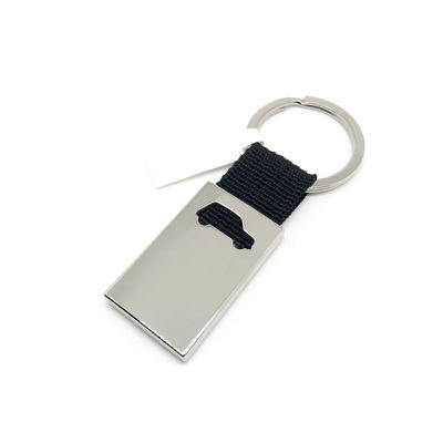 Porte-clés en alliage de zinc métallique pour une durabilité et une longévité