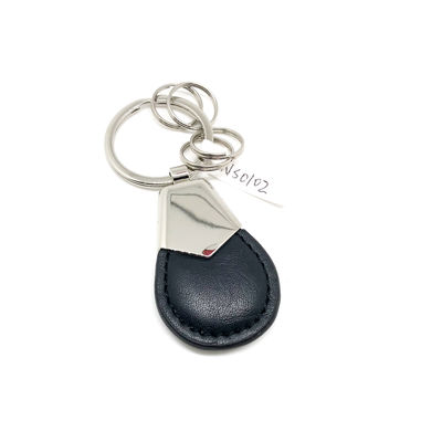 Chaîne de clés en cuir durable de différentes couleurs et conceptions pour une organisation élégante des clés