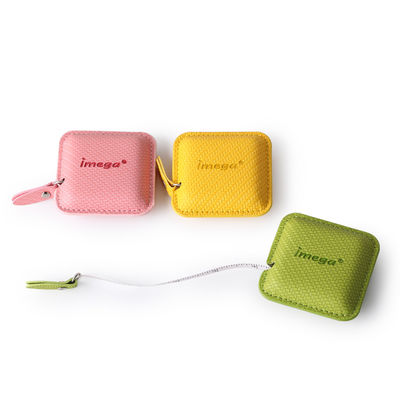 Couleur personnalisée Ronde Carré Rectangle Tape rétractable Mesure avec lame de 12 mm