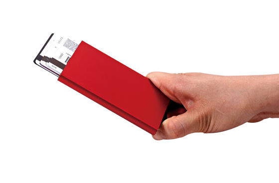 Carton de crédit classique RFID de blocage organisateur Portefeuille pour 8-10 cartes