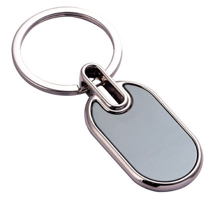 Porte-clés en alliage de zinc personnalisé avec conception de logo durable pour la production OEM / ODM