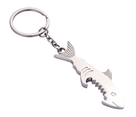 Chaîne de clés métallique assortie avec logo de forme personnalisée pour des campagnes de souvenirs personnalisées
