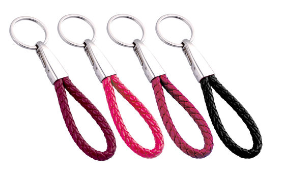 Des porte-clés en cuir de style classique personnalisés pour porte-clés
