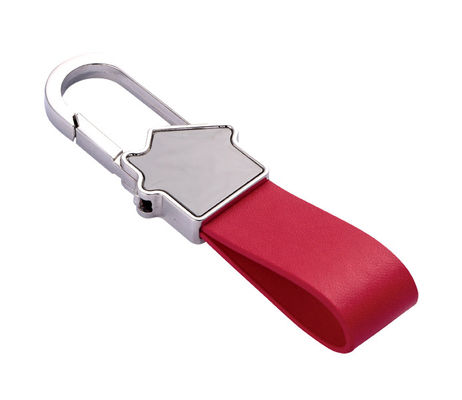 Porte-clés en cuir classique avec motif personnalisé couleurs et motifs disponibles