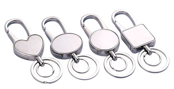 Logo personnalisé porte-clés en alliage de zinc