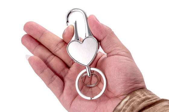 Logo personnalisé porte-clés en alliage de zinc