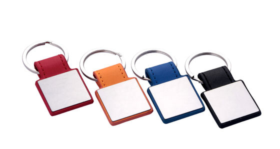 Chaîne de clés polybag personnalisée de style classique Chaîne de clés en cuir authentique pour toutes les clés