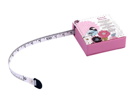 Couleur personnalisée ruban adhésif PU ABS Taille du ruban adhésif rétractable Conception de forme double face Précision de 1/60 pouce