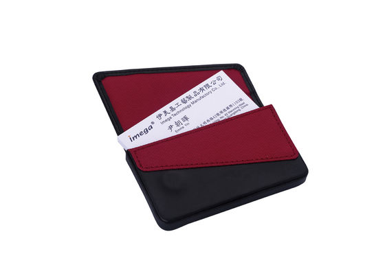 Cas de carte de visite en forme de rectangle Conception mince et compacte