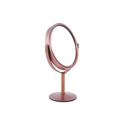 Table tournante à 360 degrés, rétroviseur de maquillage à double face, grossissement 1X/2X