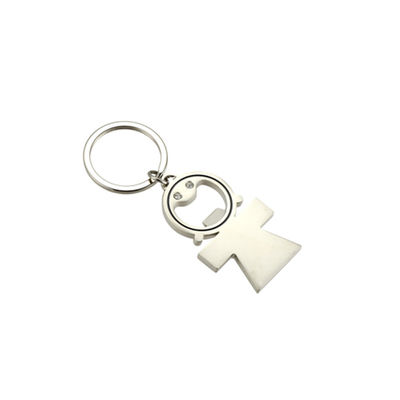 Serre-clés pour ouvre-bouteille en métal compact avec placage personnalisé
