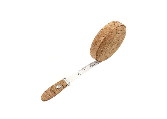 Bande de mesure de couture écologique de Cork Retractable Tape Measure Cloth