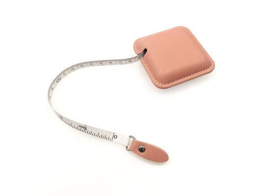Le ruban métrique escamotable en cuir de corps d'unité centrale a personnalisé le métal épais de 20mm
