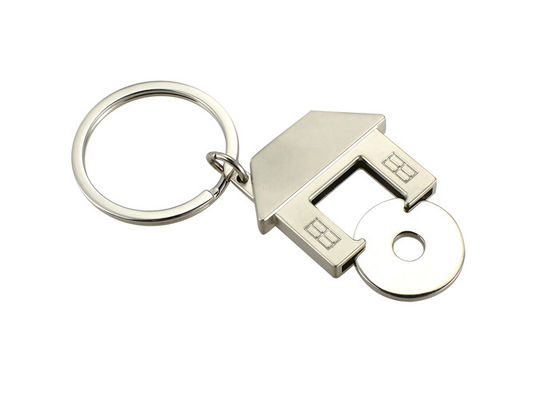 Clé de impression UV Ring Holder en métal de Chambre de chariot de porte-clés mignon symbolique de forme